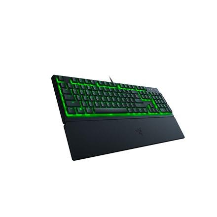 Razer | Herní klávesnice | Chasuble V3 X | Herní klávesnice | RGB LED osvětlení | US | Kabelová | Černá | Numerická klávesnice | Tichá membrána