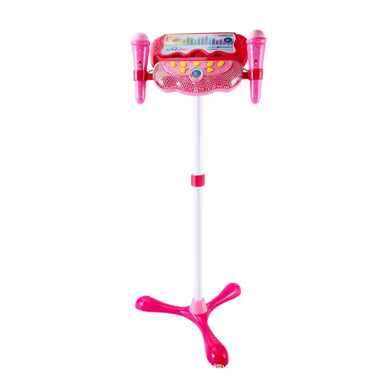 

Детская многофункциональная игрушка-пазл-микрофон для раннего развития и музыкального развлечения розовый