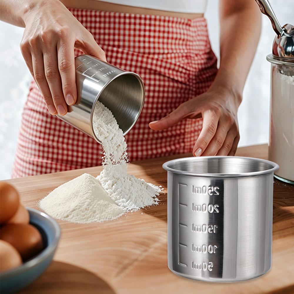 250/350ML Measuring Holder with Scale Rice Container Cups Baking Container Laboratory