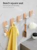No Drill Door Behind Hook Storage Wall Hanging Clothes Hanger Coat Hook Adhesive Hooks Bedroom Organizer Storage Kitchen Acce