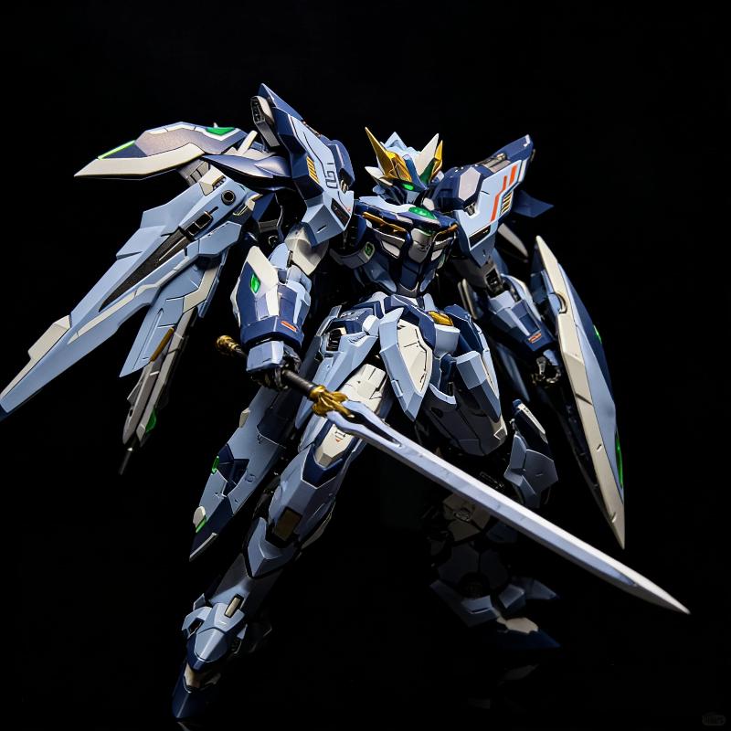 New 1/100 Zen Of Collectible CD-TG02 TIANFA Assembly Model Kit Action Model Alloy Mecha Plaything With Stand Base Desktop Decoration Gifts