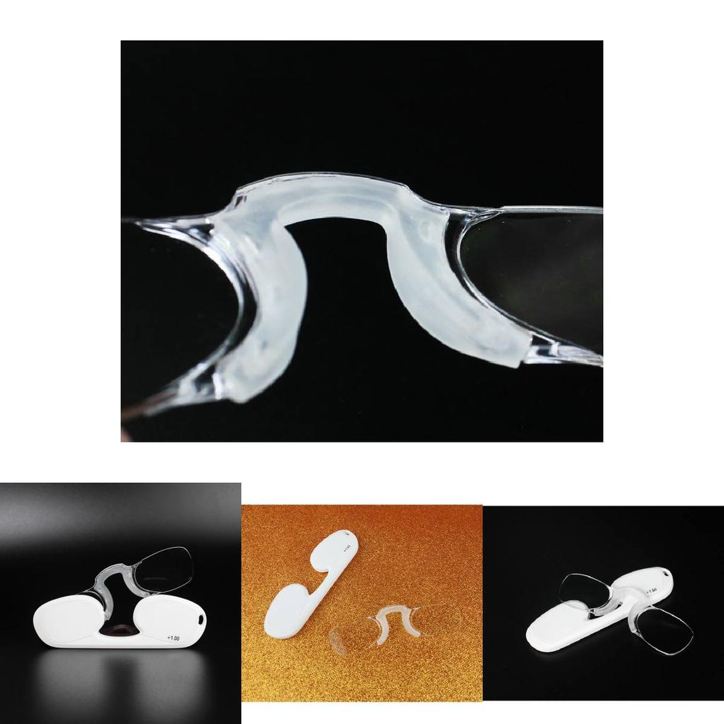 Thin Reading Ultra Glasses Nose Resting Pinching Readers Universal Case Pod