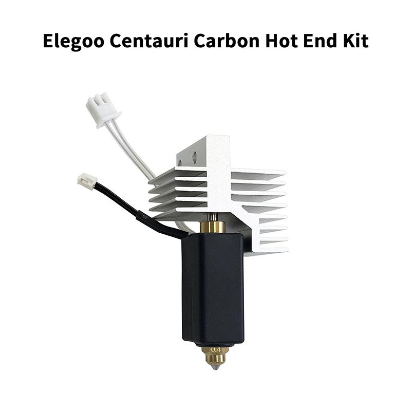 Sada tvrzených ocelových trysek pro hotend pro Elegoo Centauri Carbon 0,2/0,4/0,6/0,8 mm Hot End Ocelová mosazná tryska Díly 3D tiskárny
