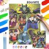 Villain Characters Digital Oil Painting Art Handmade Diy Gift Home Decoration