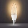 Lampe LED à Filament Intelligente SMARTLIGHT130 4.5W E14 Wi-Fi Alecto Alecto Transparent