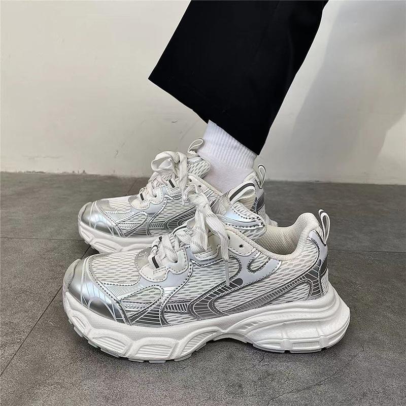 2025 new large size men's shoes 45 spring breathable tide shoes 46 large dad shoes 47 sports and leisure running shoes 48