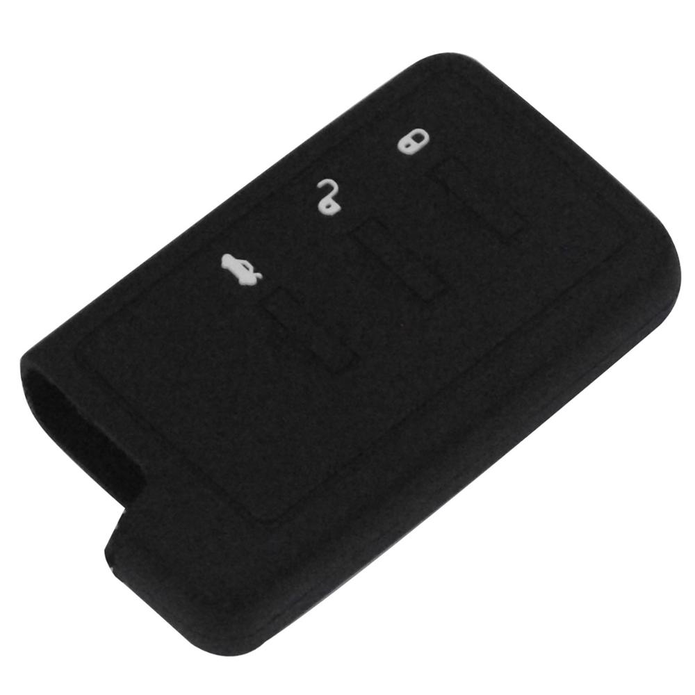 Jingyuqin Silicone Remote Smart Car Key Case Cover For Subaru XV Forester Outback Legacy 3 Buttons