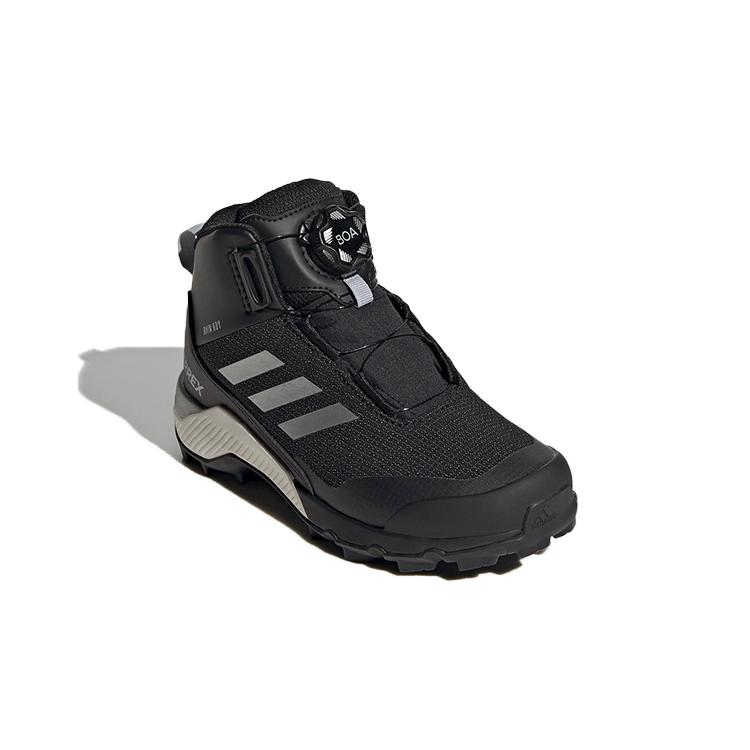 Adidas Terrex Winter Mid Boa Hiking K Breathable High top Kids' Outdoor Shoes Black Kids' FU7272