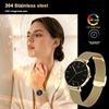 SACOSDING Mini Ultra Thin Fashion Ladies Smart Watch AMOLED Screen Health Monitor Wristwatch Fitness Tracker Women Ladies Smartwatch