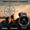 2025 New 1000MAH Super Endurance Smart Watch Men 1.73-inch HD Screen GPS Compass Bluetooth Call Waterproof Sport Smart Watch FOR XIAOMI