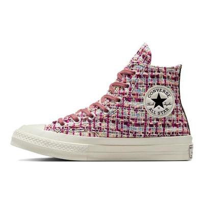 Chuck 70 High Tweed Shimmer Unisex Spor Ayakkabı Mor Orkide-Uçurum Efsane-Böğürtlen A12738C