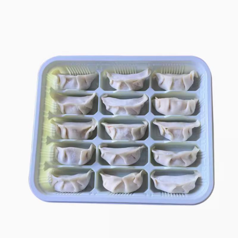 

Green & White Disposable 15-Compartment Dumpling Freezer Boxes (100 Sets)