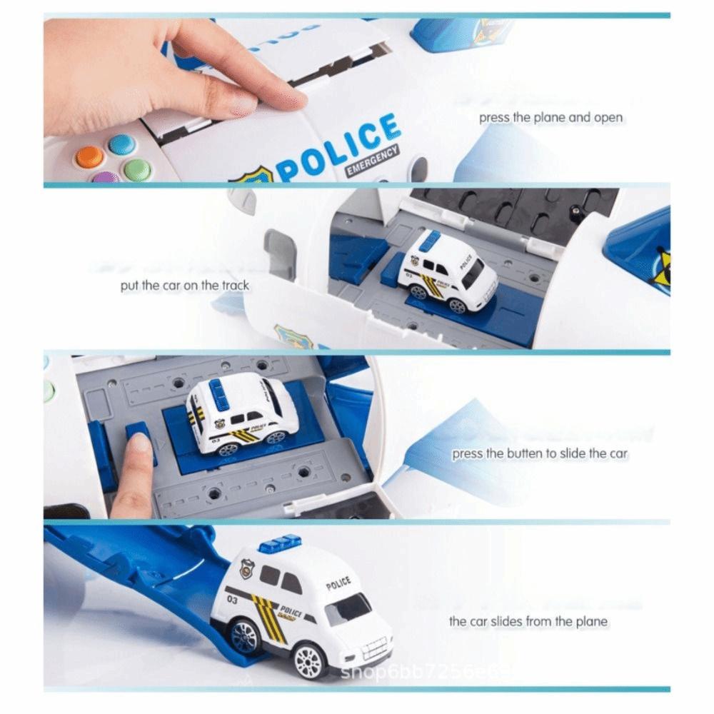 Theme Model Airplane Model Toys Light Simulation DIY Children's Toys  Kids Cars