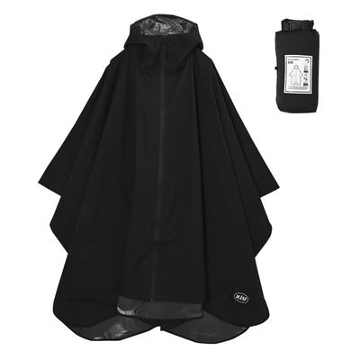 Kiu Rain Poncho 2ND KiU RAIN PONCHO 2ND Waterproof Water Repellent Water Resistant Rain Protection Heavy Rain Typhoon Rainy Season Disaster Prevention