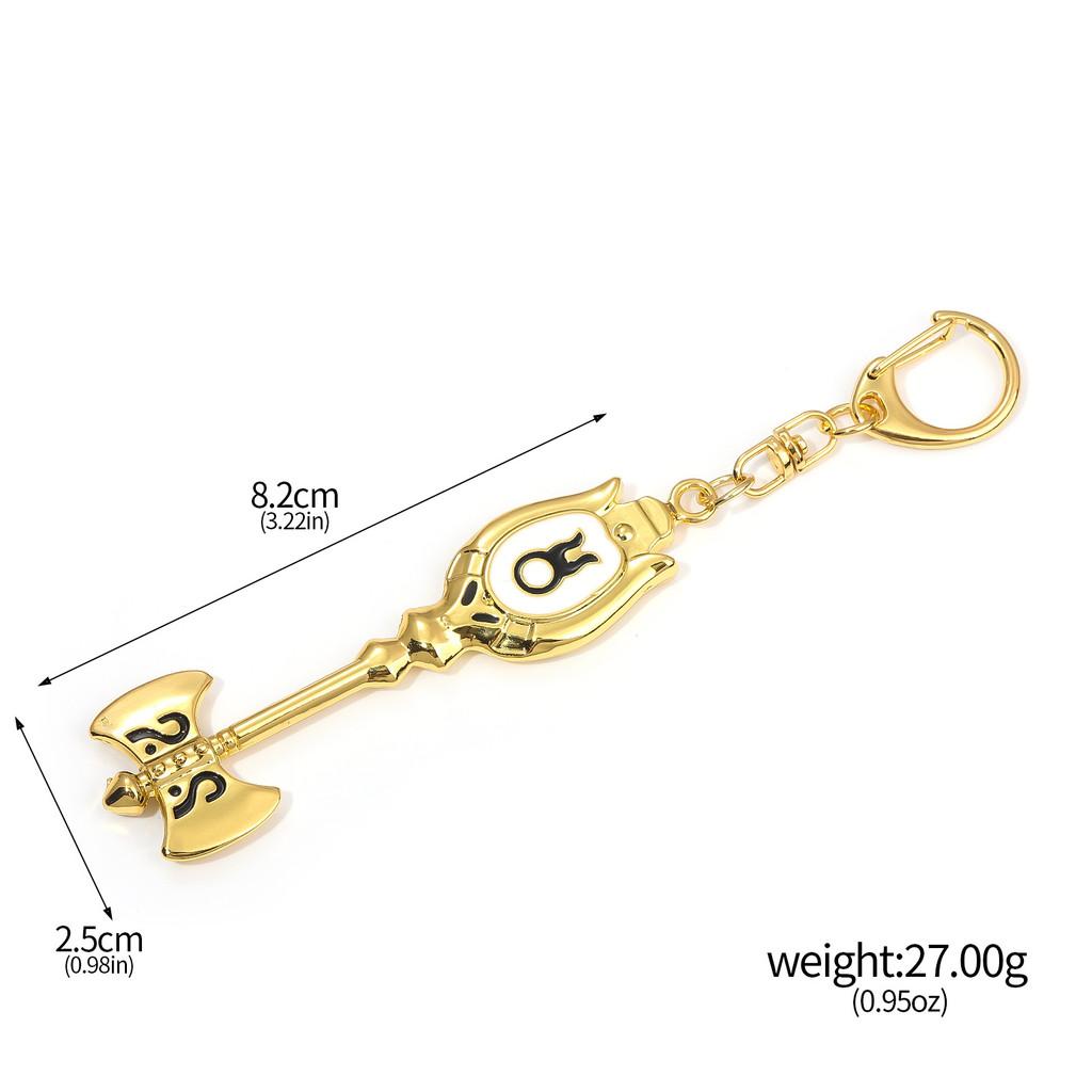 Fairy Tail Zodiac Sign Keychain Zinc Alloy Gift For Anime Fans
