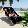 Tom Brady Print Beach Towel, Large Soft Quick Dry Towel for Beach Camping Swimming