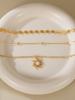 3pcs Delicate Sun Pendant Necklace Set With Disc & Beaded Chain, Multi-Layer Wearable Necklace For Women, Daily Fashion Jewelry