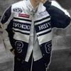Motorcycle Racing Jacket Long Sleeve Bombers Spring Autumn Hip Hop High Street Bomber Varsity