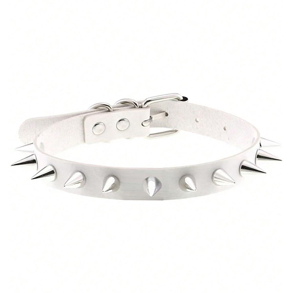 

Fashion Love Sexy Rivet Exaggerated Style Collar Necklace For Neutral Daily Party Christmas Carnival Halloween Accessories Gift