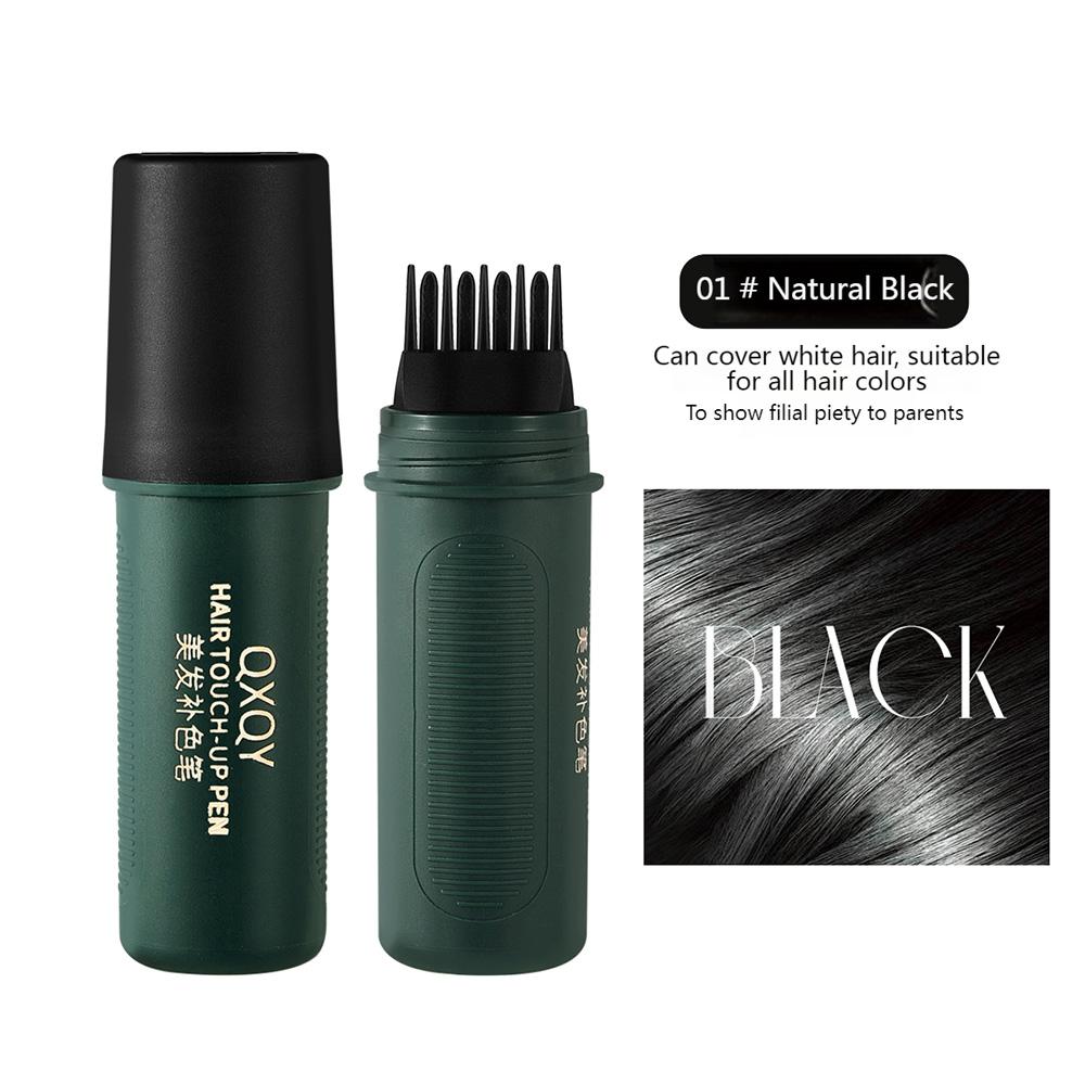 QXQY Color Correcting Hair Touch-up Pen Easy To Use Dye Stick with Comb Travel-Friendly Gentle On Hair