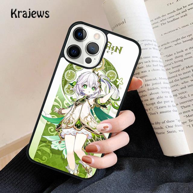 Nahida Genshin Impact Soft Phone Case For IPhone 18 17 Air 16 15 14 Max Plus 11 12 13 Pro Max Phone Cover Coque Fundas