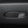 Car Co-Pilot Storage Box Handle Cover Carbon Fiber For Mini Cooper F55 F56 Car Accessories