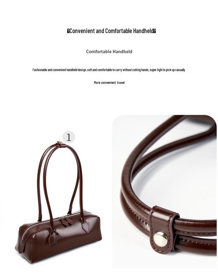 Borsa a Spalla Donna 2025 di Alta Gamma Stile Baguette Francese: Borsa Chic, Versatile e alla Moda