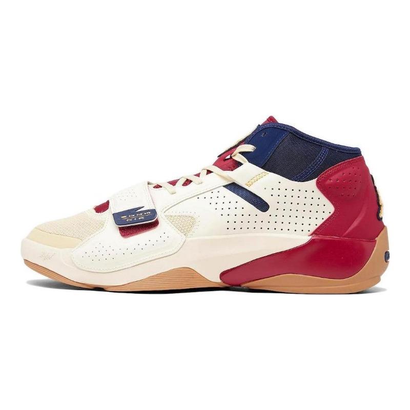 Jordan Zion 2 Pelicans men mid-top practical basketball shoes white red DV0549-164 42