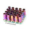 Steel Extended Open Racing Car Wheel Rims Lug Nuts Extended Tuner Nuts 20pcs/set Automobiles Wear Parts Nuts Bolts