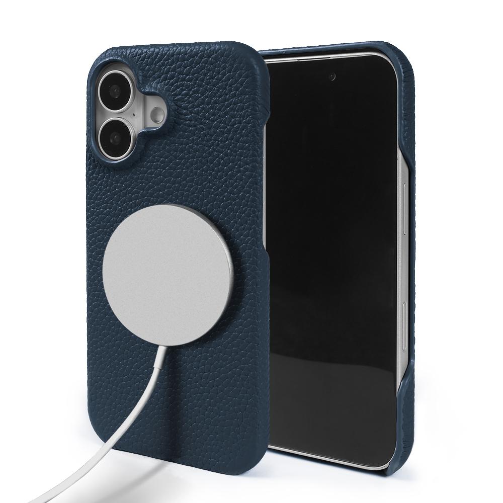 Magnetic Genuine Real Leather Case for Iphone 17 Pro Max Air 16 17e 16e 15Pro 14 13 12 Mini For Magsafe Phone Cases Back Cover