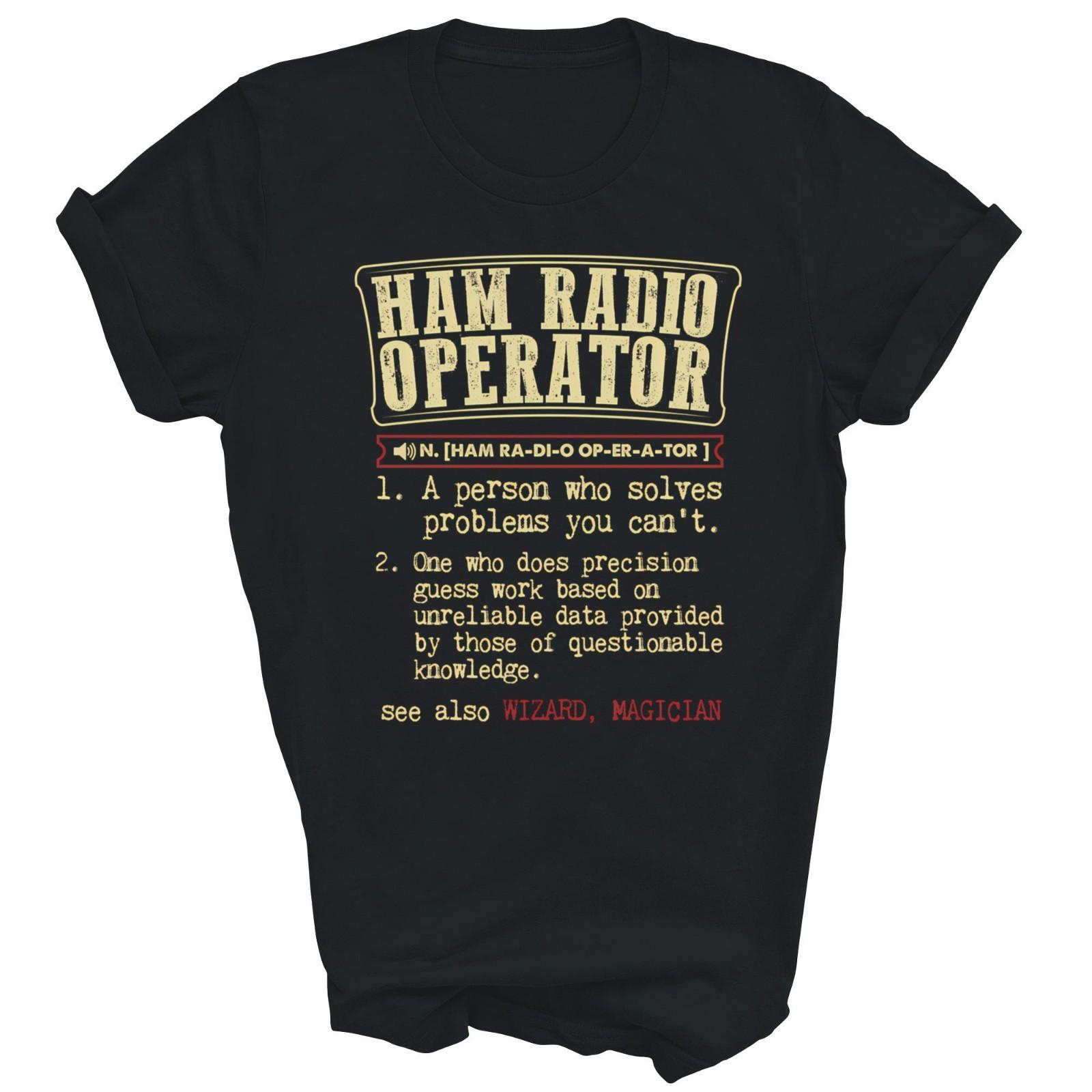 Ham Radio Operator Funny Definition Unisex Shirt Gift S