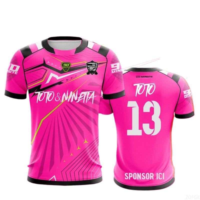 Summer Men's and Women's Dopamine Digital Printed T-shirt with Casual Round Neck Jersey