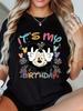 Disney Mickey Mouse Birthday Cake Holiday T-Shirt Unisex 5