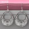 925 Sterling Silver Wedding Jewelry Fashion Pendant Earrings
