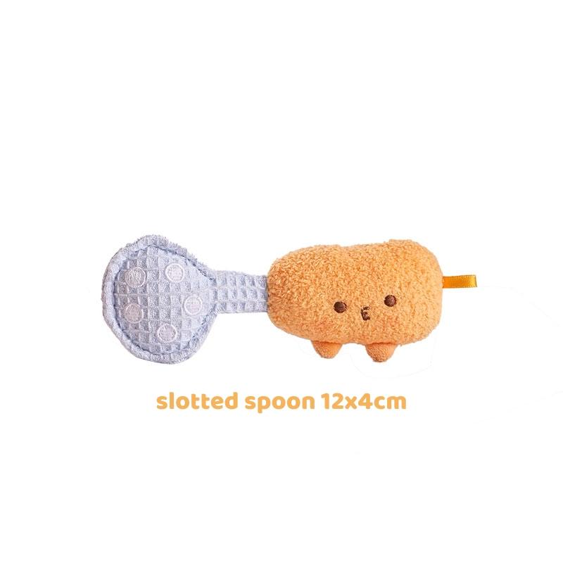 Cartoon Hotpot Food Plush Keychain Kawaii Bag Pendant Button Mushroom Crab Claw Hanging Ornament Food-Themed Toy Accessory Gift
