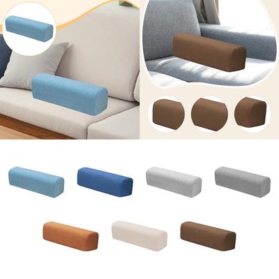 Side Arm Rest Pillow Armrest with Removable Pillowcase Pad Cushion for Couch Home Armchair Car Sitting