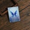 Creative Butterfly Dynamic Pattern Cards Anime Action Figure Cartoon Grating Card Bookmark Backpack Pendant Gifts for Girlfriend