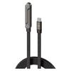 120W Dual Type-C Fast Charging Cable for Apple & Huawei/Oppo