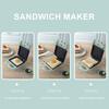 Elektrischer Sandwichmaker mit Antihaftbeschichtung, tragbare Küchenmaschine für müheloses Frühstück und Snackzubereitung