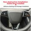 Car Steering Wheel Button Stickers for Tesla Model 3 Highland Model Y Juniper Model YL 2025 Interior Trim Decorative Accessories