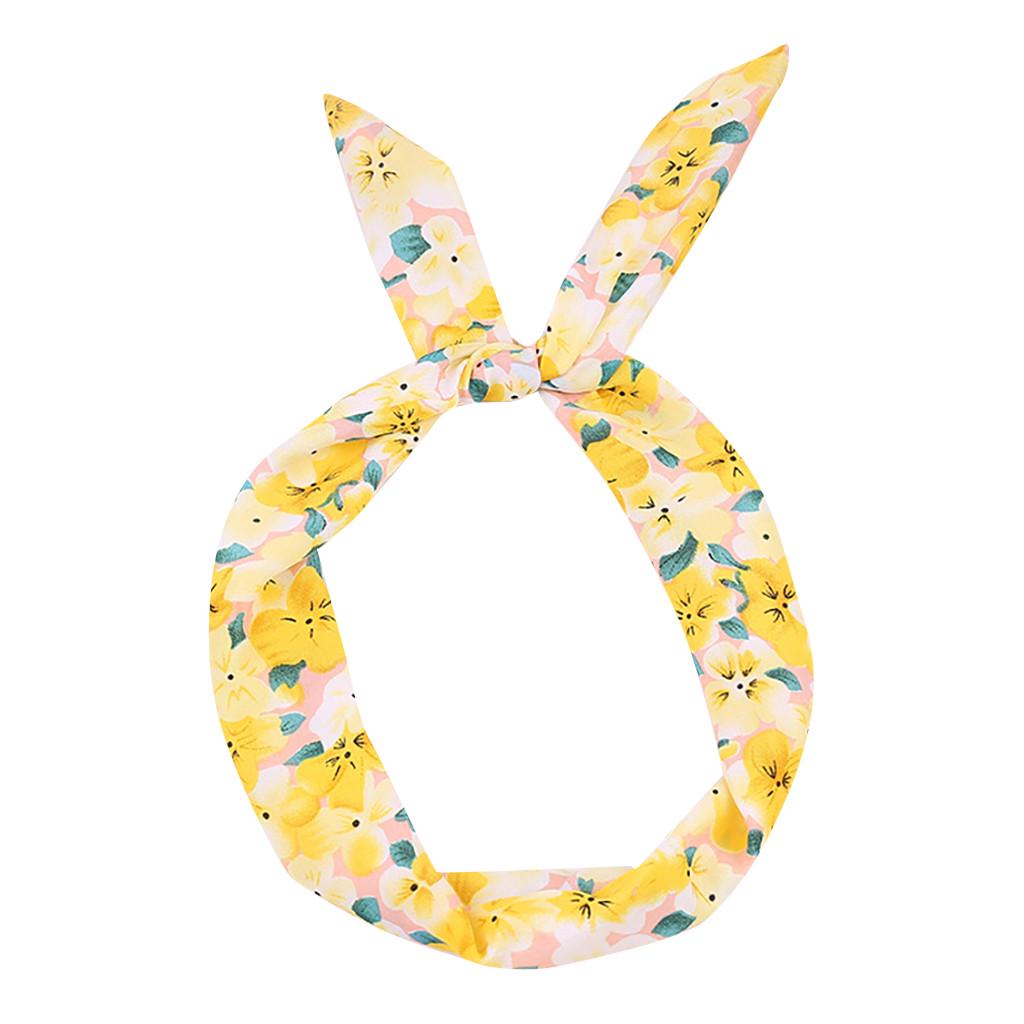 Проводная повязка на голову в стиле рокабилли с узором пейсли — фото 3