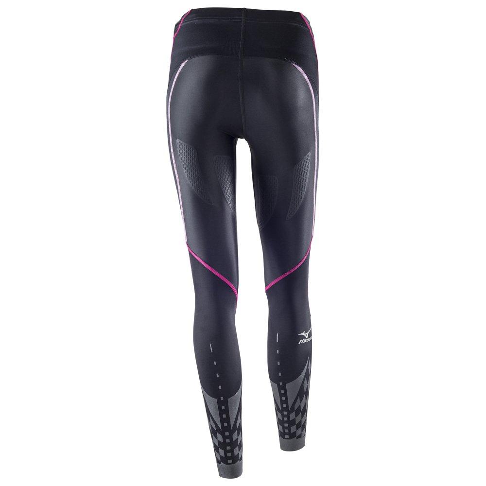 Mizuno BG8000II Biogear Tights (Lange) UV-Schutz UV 2WAY Stretch Damen K2MJ5D01 96 SchwarzPink S