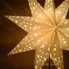 Home Decors Xmas Ornament Nine-pointed Star Christmas Lanterns Star Lamp Shades Hanging Pendants