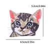 Cute Cat Duck Animal Cartoon Iron On Embroidery Patch for Kids Clothing Backpack Jacket School Bag Kawaii Design Decoration