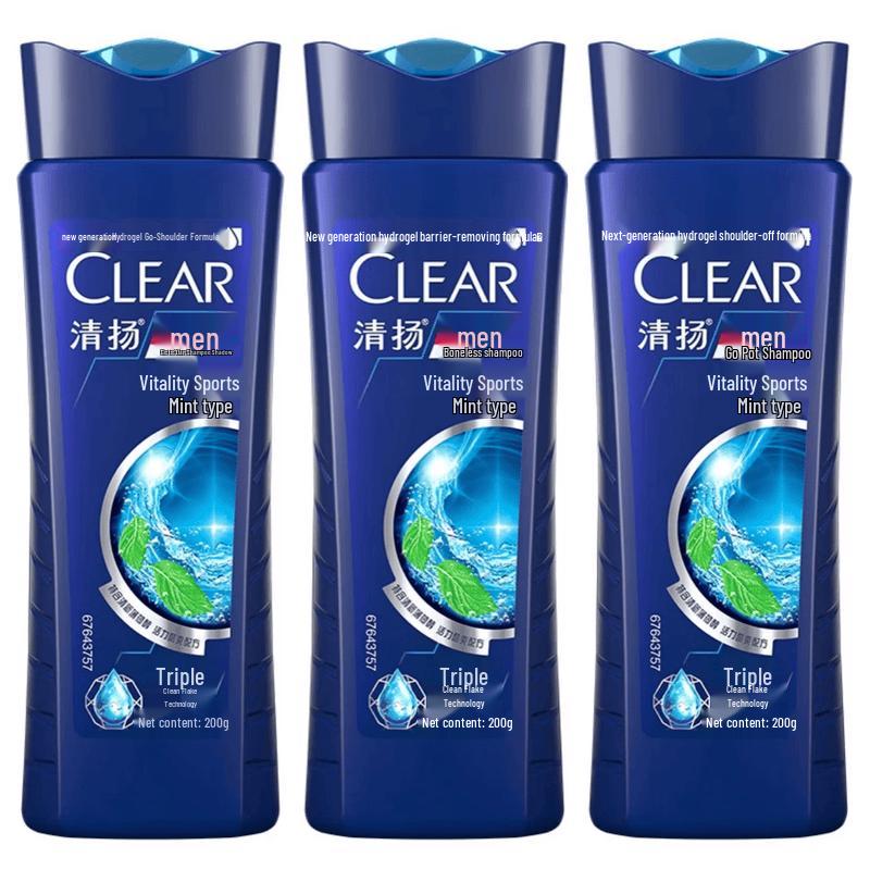 Clear Men s Anti-Dandruff Energizing Sport Mint Shampoo