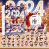 2025 Snowman Pendant Advent Calendar & Tree Ornament Blind Box