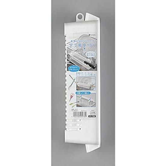 Dish Drainer for 2 Hooks White Knives, Included,