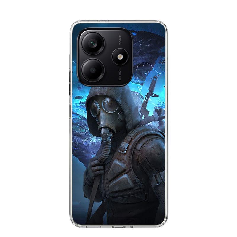 Game S-Stalker Phone Case For Xiaomi Redmi Note 15 14 13 12S 12 Pro Plus 11S 11E 11 11T 10S 10 Art Soft Pattern Cover Redmi Note