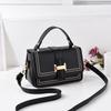 2025 new shoulder small square bag fashionable women's oblique span bag women's shoulder bag summer date women's bag