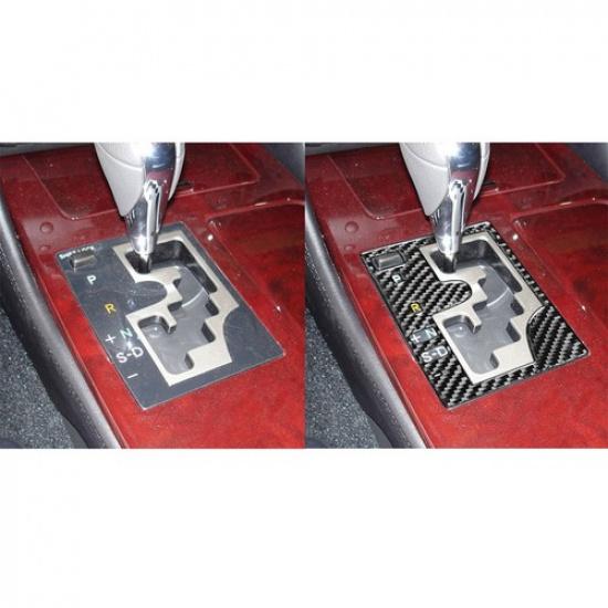 Carbon Fiber Automatic Gear Shift Frame Cover Trim For Lexus GS300/350/430/450h
